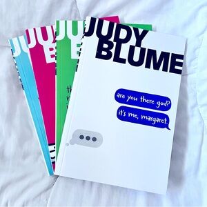 Judy Blume Books Set of 4 - “Margaret”, “ Then again”, Deenie, Blubber